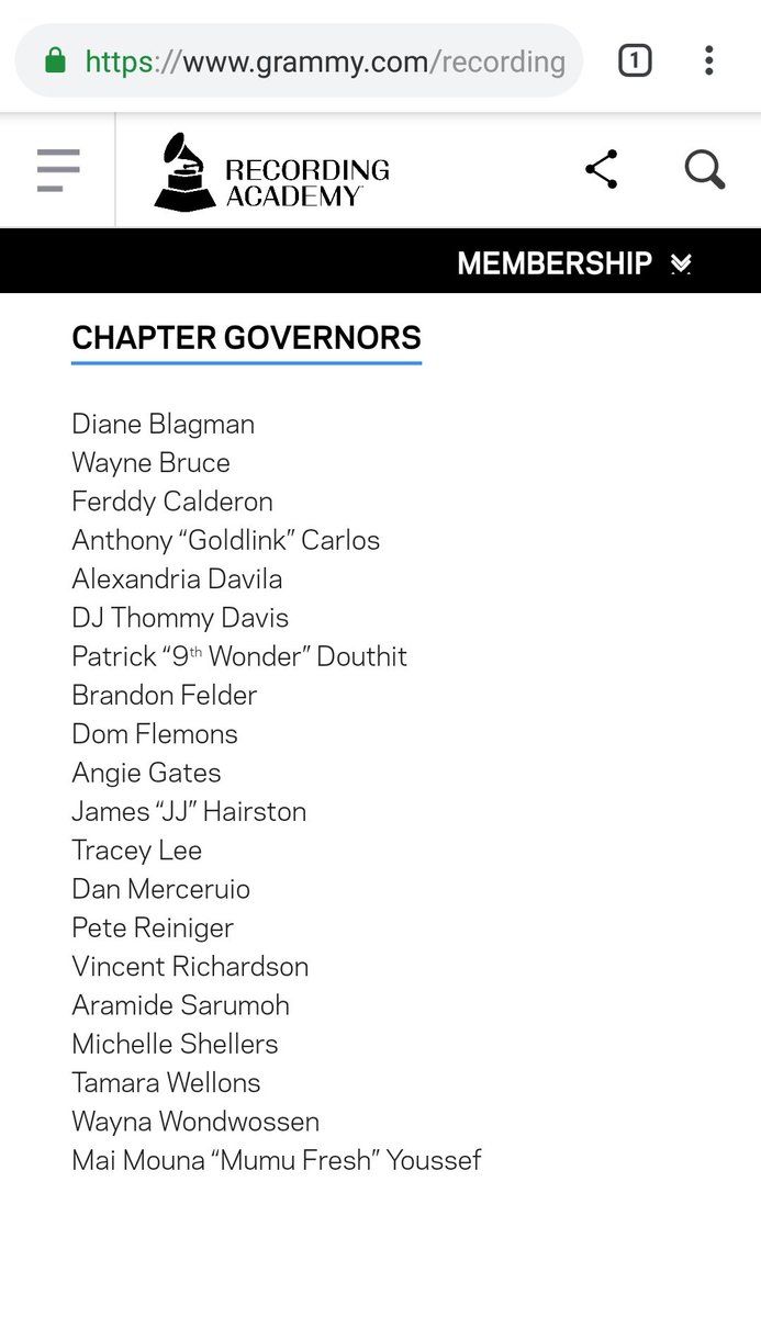 AramideMusic's tweet photo. and today Im happy to announce to you that after being an active voting member of the recording academy for years, this Monday, I will be inducted into the Recording Academy (the GRAMMYs®) Governance Board. I will now be a part of the Governors for the Washington DC Chapter board https://t.co/PzuUhcw180
