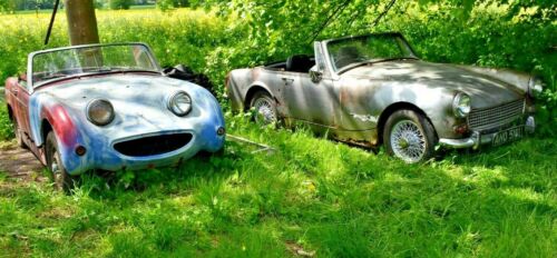 Pair X2 Mg Midgets 1965 &amp; 1973 For Restoration - Plus Spares (will Split) £1895 #ebay rover.ebay.com/rover/1/710-53…