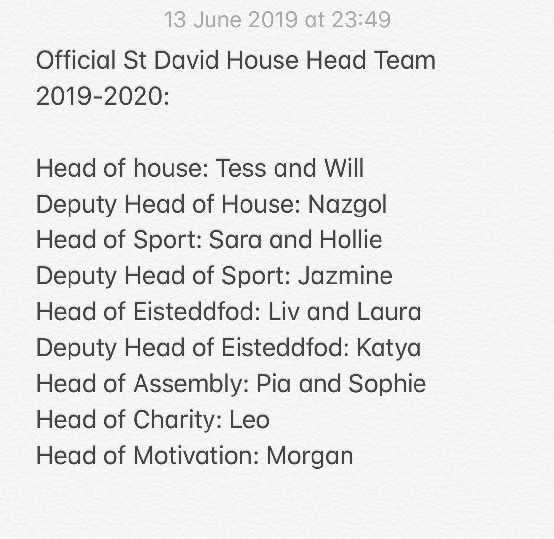 St David House tweet media