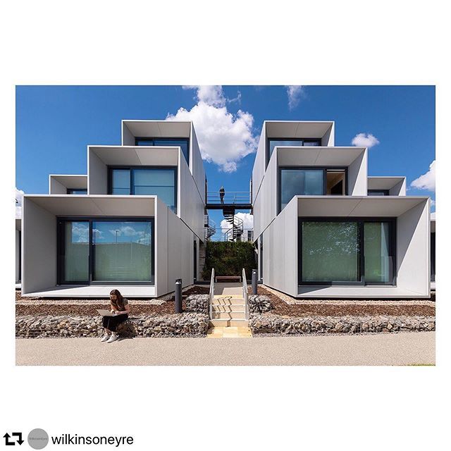 Another shot of the new modular pods at the <a href="/Dyson/">Dyson</a> Institute of Engineering and technology. More details below.

Taken May 2019. 
#repost @wilkinsoneyre
・・・
Now complete, our latest project for <a href="/dyson/">Dyson</a> has created an undergraduate village for the Dyson Institute of Engineerin…