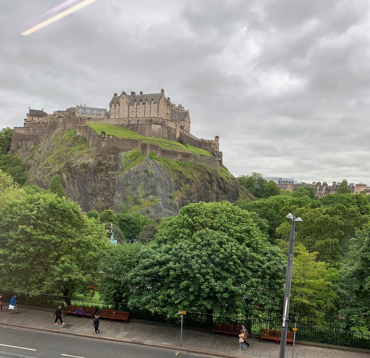 The view from the consulting engineers office in Edinburgh where Metartec deliver a CPD presentation on 4th Generation Modular UPS’s #poweringyourfuture