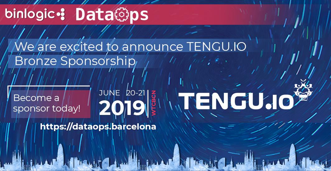 TenguPaaS's tweet photo. We're very glad to announce that #Tengu will be attending #DataOpsBarcelona 2019 on June 20th and 21st! Schedule a meeting with #TeamTengu at our booth and find out how we can help you in your data-driven journey๐. https://t.co/Crgh0Rj17g #dataops #barcelona https://t.co/qys8wv81oL