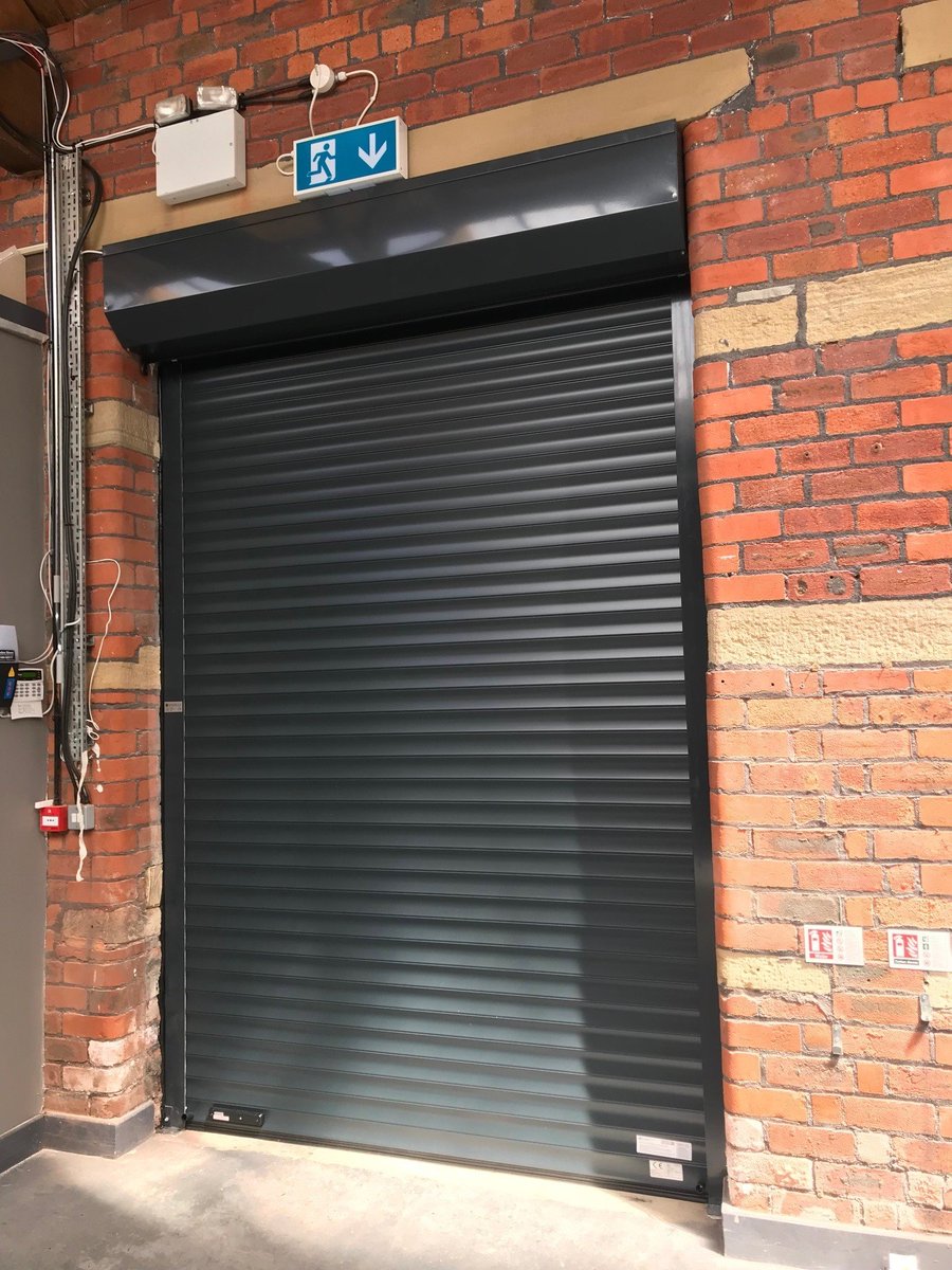 Pwd Shutter Insurance approved insulated roller shutter from SWS UK installed at ...