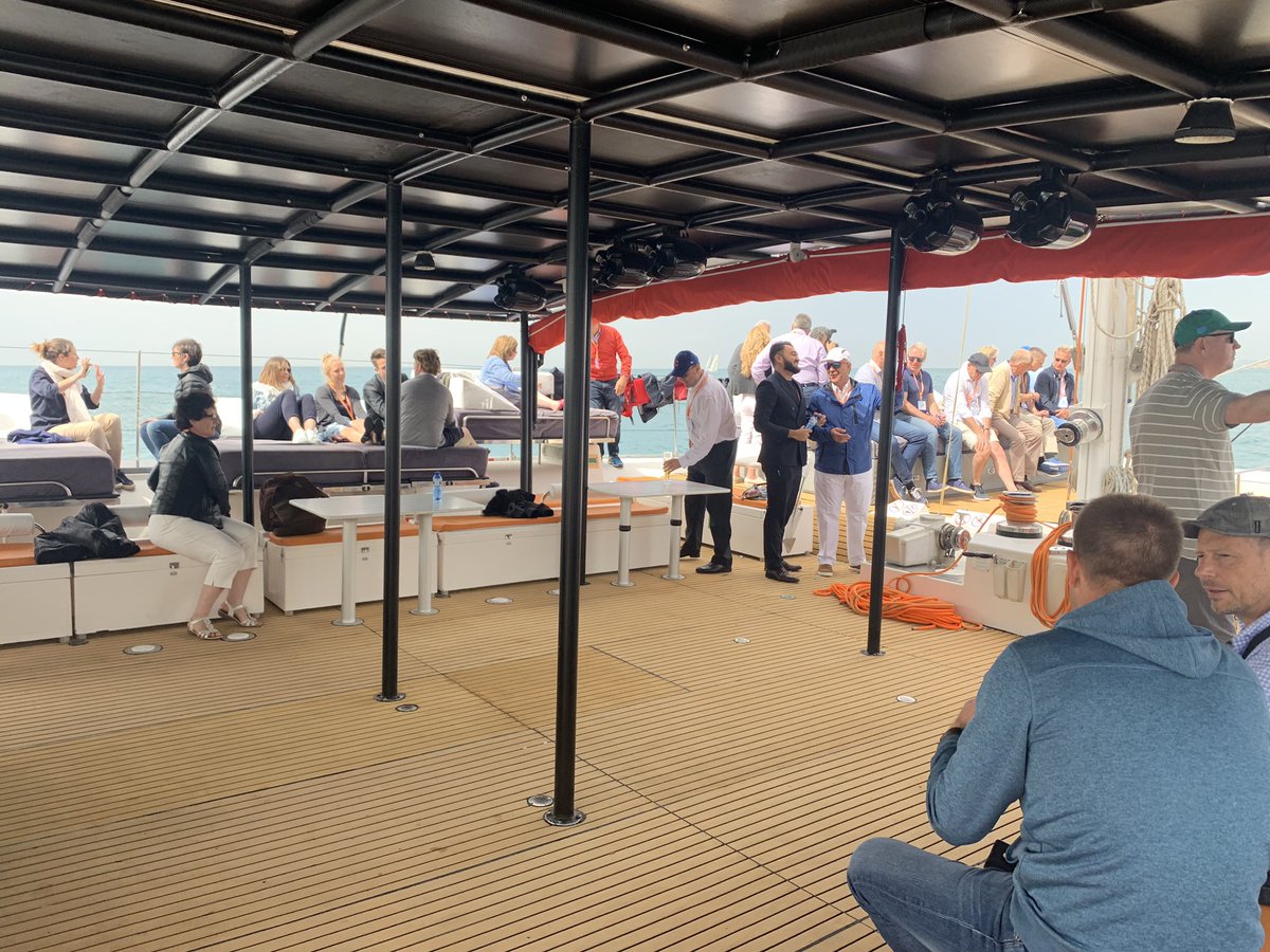 thehubdailynews's tweet photo. The sun ☀️ is out, the view is splendid and the networking is sailing through! 😎 @FeccEurope #Fecc2019 #chemicaldistribution https://t.co/8D6vhE0bxN