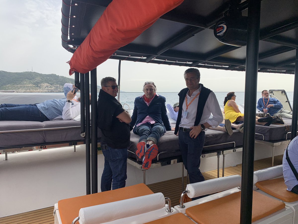 thehubdailynews's tweet photo. The sun ☀️ is out, the view is splendid and the networking is sailing through! 😎 @FeccEurope #Fecc2019 #chemicaldistribution https://t.co/8D6vhE0bxN