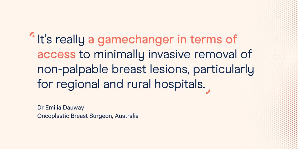 Magseed® (@magseedsurgery) on Twitter photo Did you see the recent <a href="/7NewsTownsville/">7NEWS Townsville</a> video featuring Dr Emilia Dauway?
As we continue our global rollout, here’s what Dr Dauway had to say about improving the standard of breast cancer care with Magseed markers in Australia.
🎥: x.com/7newstownsvill… Did you see the recent <a href="/7NewsTownsville/">7NEWS Townsville</a> video featuring Dr Emilia Dauway?
As we continue our global rollout, here’s what Dr Dauway had to say about improving the standard of breast cancer care with Magseed markers in Australia.
🎥: x.com/7newstownsvill…
