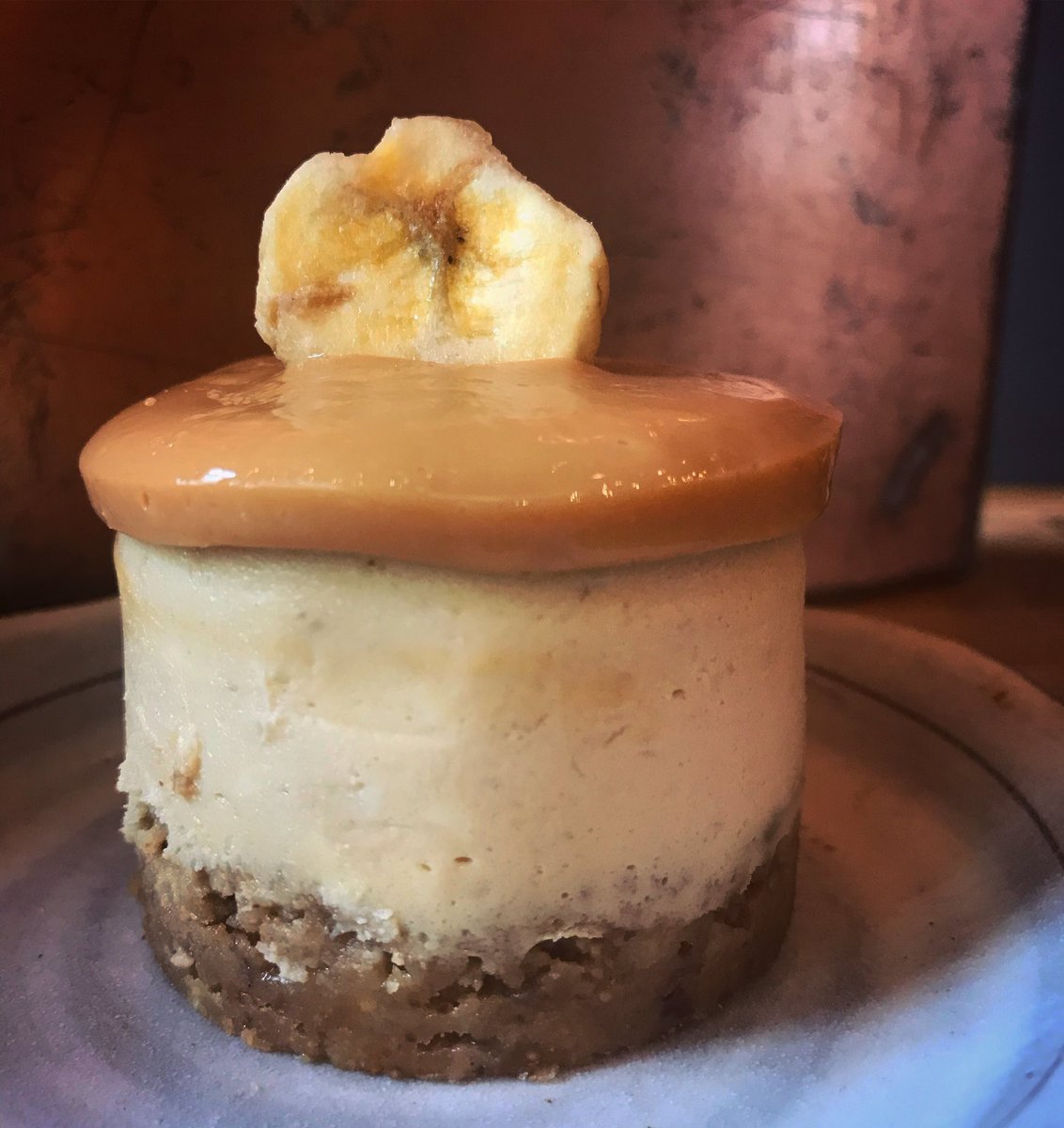 Can we make Cheesecake Friday a thing? Particularly if this banoffee one is on the menu 👍🏻❤️