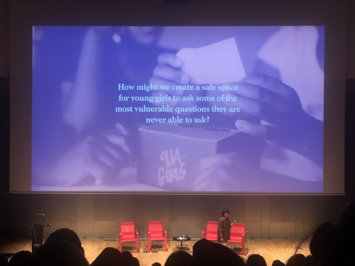 JessicaSherratt's tweet photo. As designers sometimes we can stand in the way, speaking on behalf of our users, instead we should be enabling our users to be safe to say what they feel even in places where it is not normally #uxresearch #UXdesign #BDWSummit #SSDBCN
A question from a young girl in Nigeria https://t.co/UtNRagzqoP