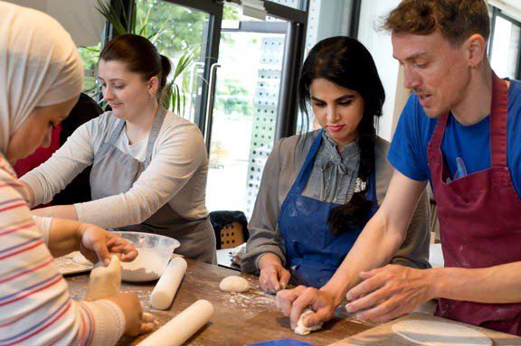 This week, our trainees were at the E5 Roasthouse preparing some delicious flat breads...

Visit our blog to read more about the day - tinyurl.com/yxzrblvt

<a href="/refugeecouncil/">Refugee Council 🧡</a> <a href="/e5bakehouse/">E5 Bakehouse</a> <a href="/e5roasthouse/">e5roasthouse</a>