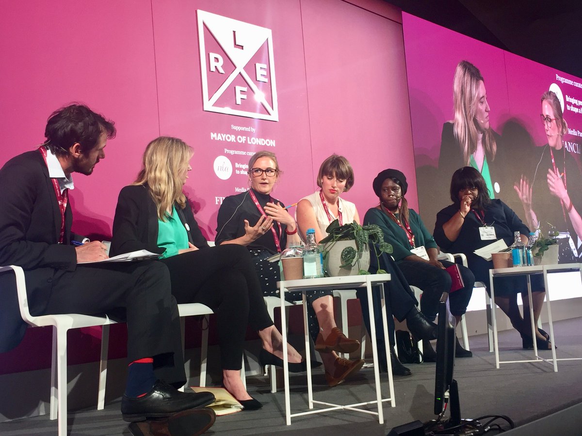 BritishLandPLC's tweet photo. “We know the success of our places rests on them being part of the community, part of people’s everyday lives.” Yesterday at @LREF_ our Head of Community for #CanadaWater, Eleanor Wright, talked about collaborating with local communities to evolve the local area #LREF2019 https://t.co/MhAljhbWVX