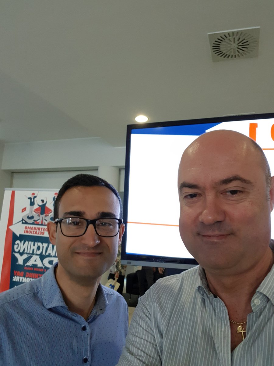 vierrevisrl's tweet photo. Antonino e Davide al Matching Day 4.0 Modena :-) https://t.co/I3RQu32iE4