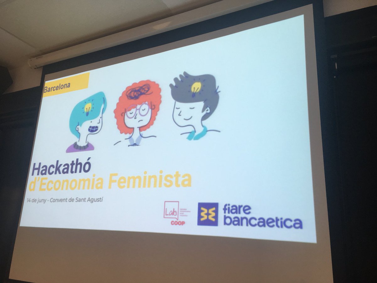 u_igualtat's tweet photo. Jornada #hackatho de #economiafeminista al Convent de Sant Agusti @iquotidiana @Labcoop_ @Fiare_cat https://t.co/BIRxIImYHj