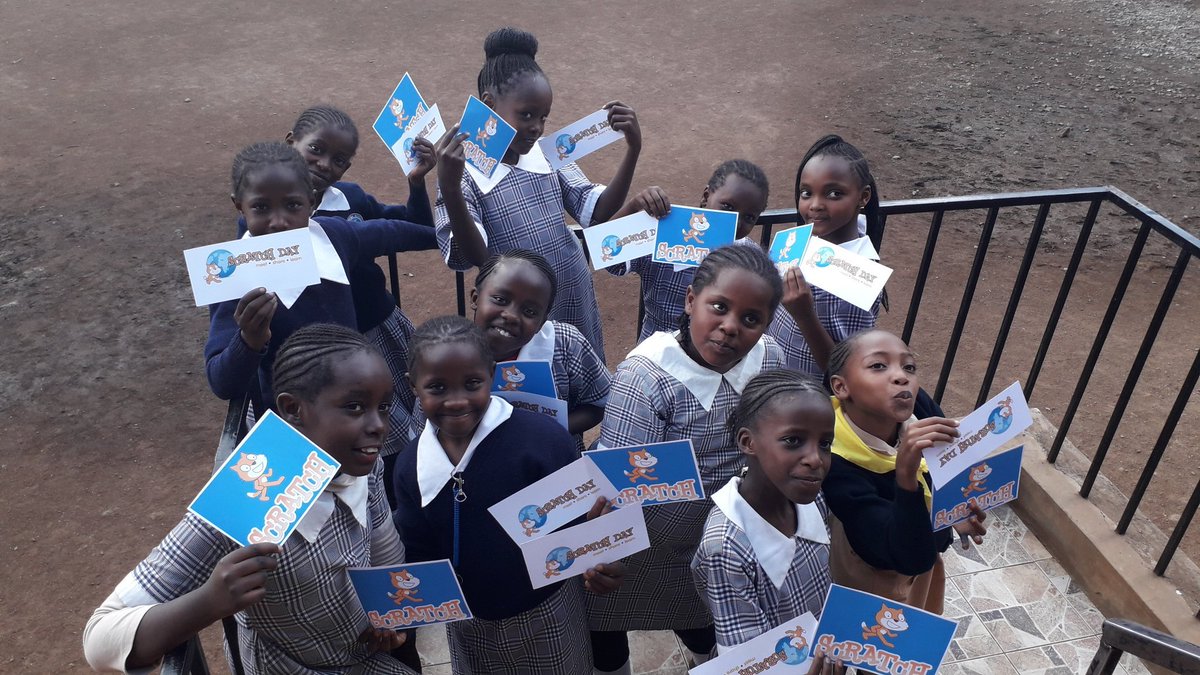 mollymutanu's tweet photo. These #girls at #MakenaSchool are having their #CodeClubsGraduation today!! Such an achievement!!๐๐ Proud of our @YouthForTech instructors and trainers who worked tirelessly to make this a great success!! @Irarastacy @Maya_Kigen I celebrate you all.๐๐Thumbs up!! @theirworld https://t.co/qY0rkCR63x