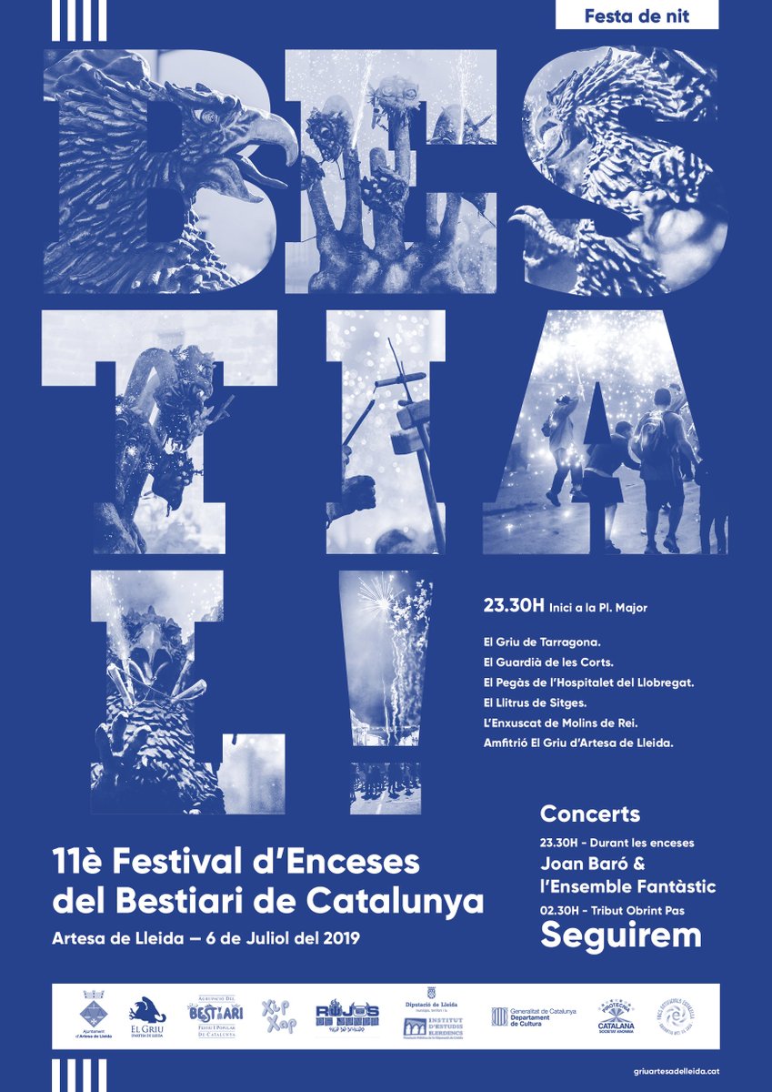 11è Festival d'enceses del Bestiari de Catalunya
Artesa de Lleida 6 de juliol de 2019