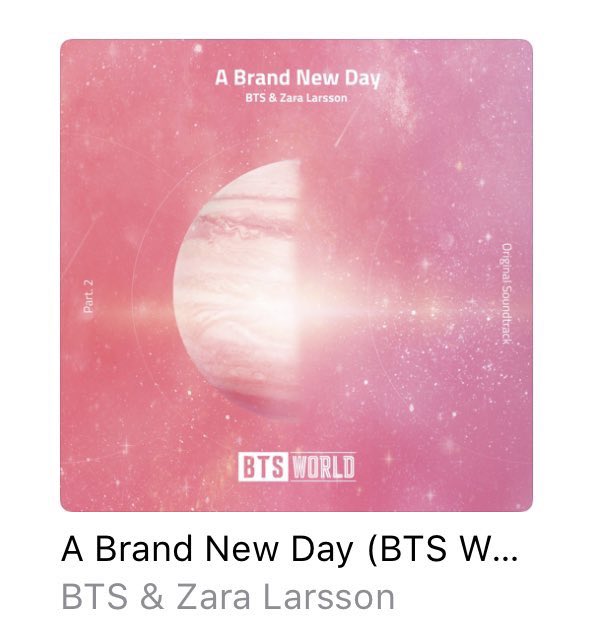IF THE PLANET IS SLOWLY FADING, AND WE HAVE NAMJOON AND YOONGI LEFT TO MAKE THE PLANET COMPLETELY GONE. DOES THIS MEAN WE AS MANAGERS ARE GOING TO CREATE A WHOLE NEW WORLD FOR BTS?????
#ABrandNewDayOutNow