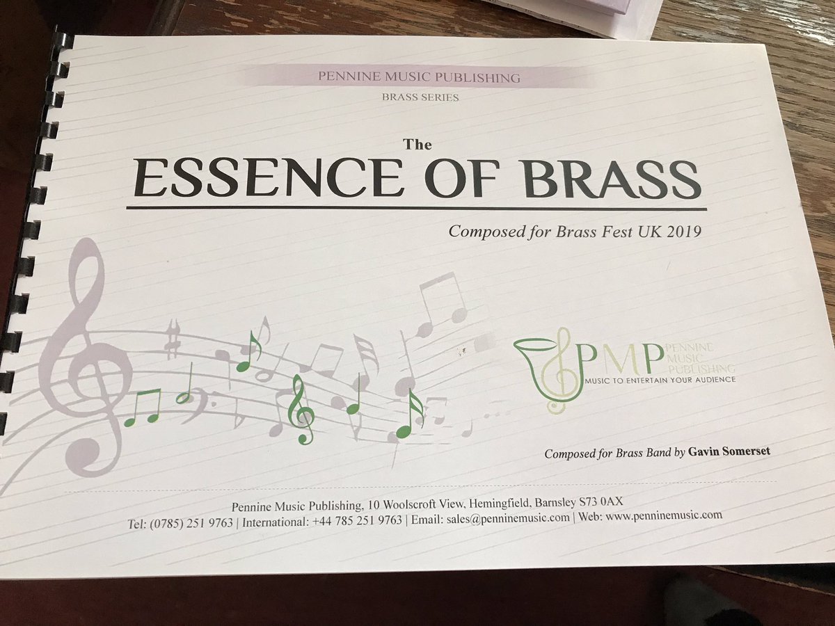 We’re looking forward to working on our new piece tonight! <a href="/BrassFestUK/">BrassFestUK</a> <a href="/Gavin_Somerset/">Gavin Somerset</a> <a href="/PennineMusic/">Pennine Music</a>