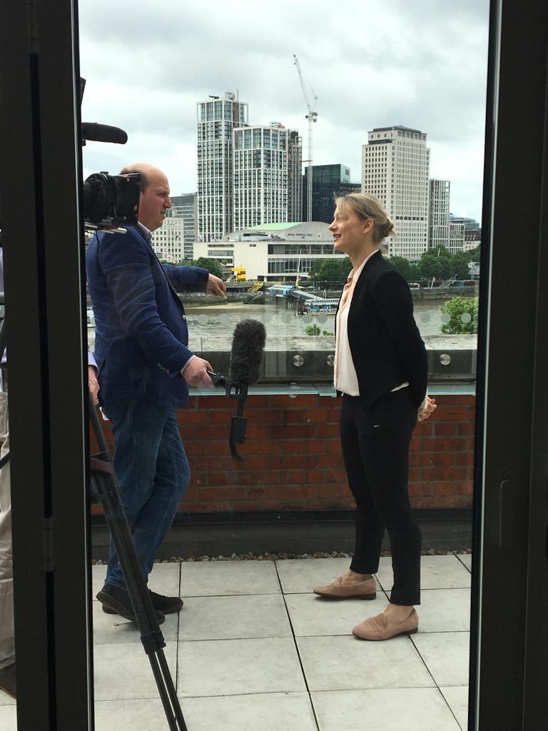 Publitek's tweet photo. So much going on at #Engineering4People! @ewbuk’s @KCresswellM being interviewed on the balcony and judges briefing underway with all 18 expert judges including  @pteksylvia and @navsproject365 https://t.co/Xpx6vYKddX