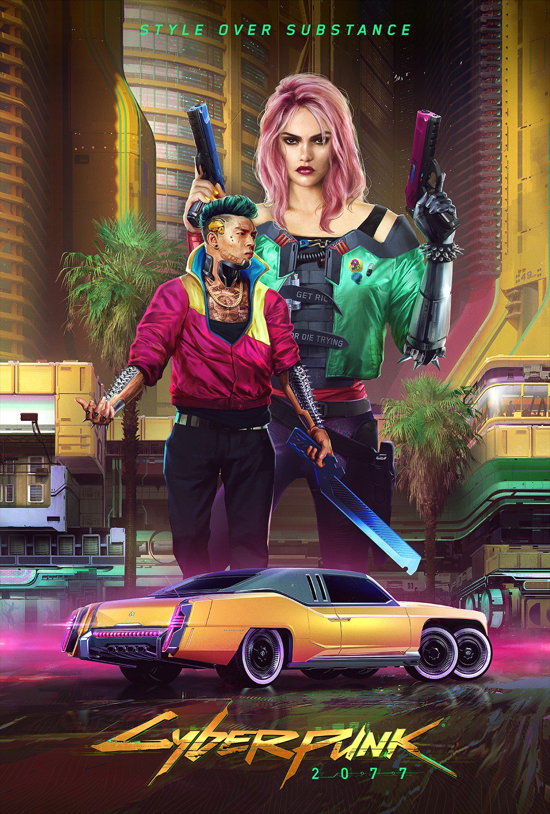 CYBERPUNK 2077 PHONE WALLPAPER