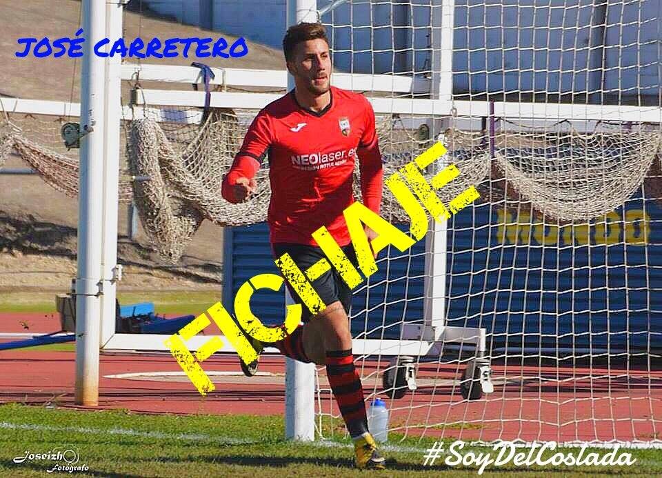 OndaCeroCoslada's tweet photo. Segundo fichaje para la temporada 2019/20 para el @CD_Coslada.
Es José Carretero, ex jugador del @ADComplutense quien también pasó por el @rsda_oficial "B y en el @ADArgandaCF 
Onda Cero Coslada 102.0 FM
https://t.co/tz1wSHtIs2 https://t.co/2VkVRAGX77