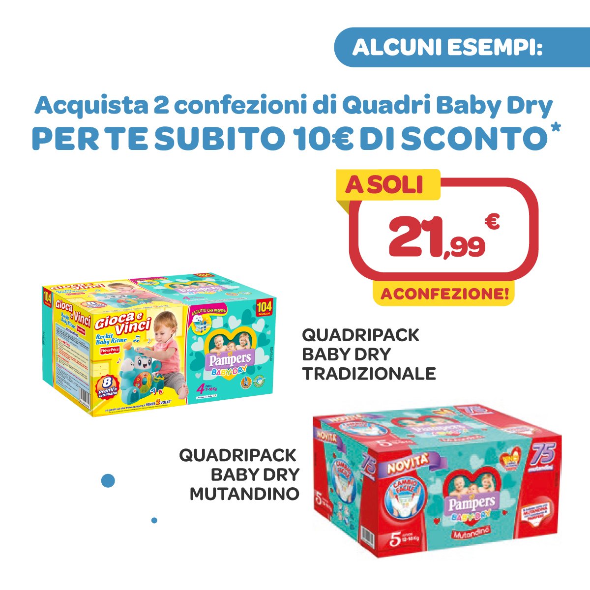 Bimbo_Store's tweet photo. Non sono mai abbastanza! Correte a fare scorta, torna da Bimbostore lo straordinario PAMPERS DAY! Solo SABATO 15 GIUGNO, per tutti i possessori della nostra FIDELITY CARD super sconti. Scoprite i dettagli e le città aderenti alla promo qui: https://t.co/J6nssdnqky https://t.co/PJCiD7nydx