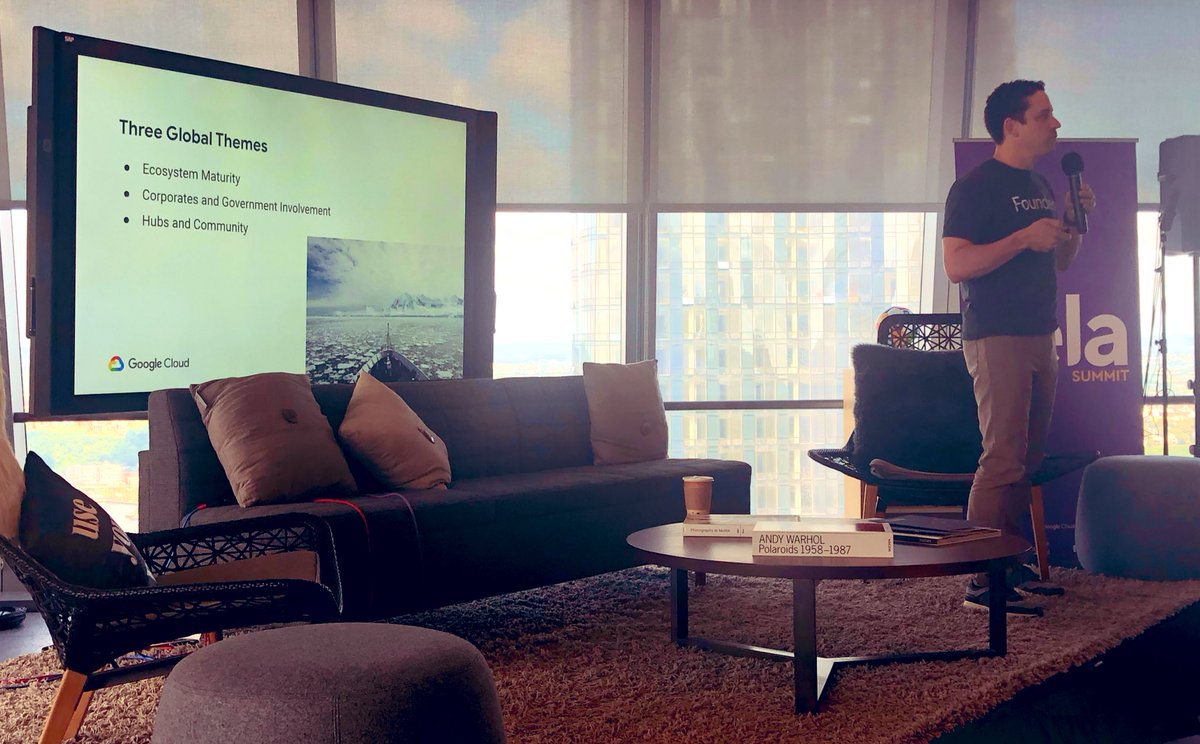 Hearing about ecosystems and how there are so many different hubs around the US and the world is a reminder that there has never been a more decentralized time for tech and innovation. #globalinnovation #cela #ecosystembuilding #international <a href="/googlecloud/">Google Cloud</a> <a href="/wkoffel/">Will Koffel</a>