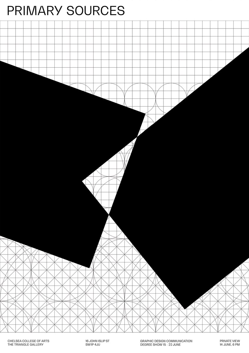 PV TONIGHT AT 6PM
All Welcome
—
UAL Chelsea College Of Arts
Graphic Design Communication Degree Show 
—
15—22 June
Private View: 6pm Friday 14 June
—
UAL Chelsea
The Triangle Gallery
16 John Islip Street
Pimlico 
London SW1
—
<a href="/ChelseaUAL/">Chelsea College of Arts</a> <a href="/GDCchelsea/">GDC—Chelsea</a>