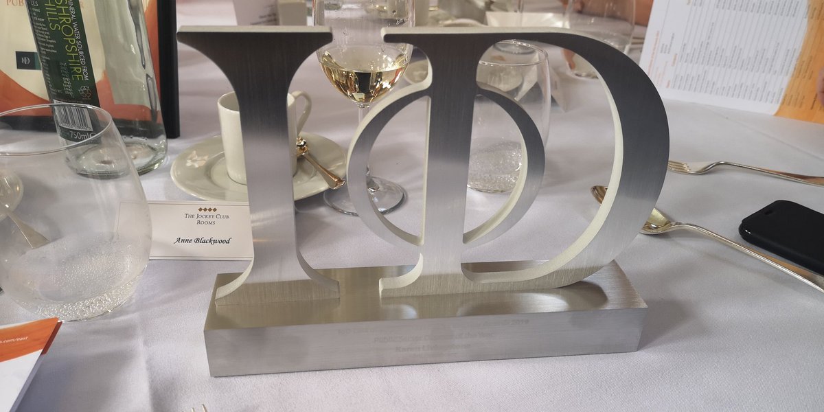 Delighted to receive the IoD East Director of the Year award