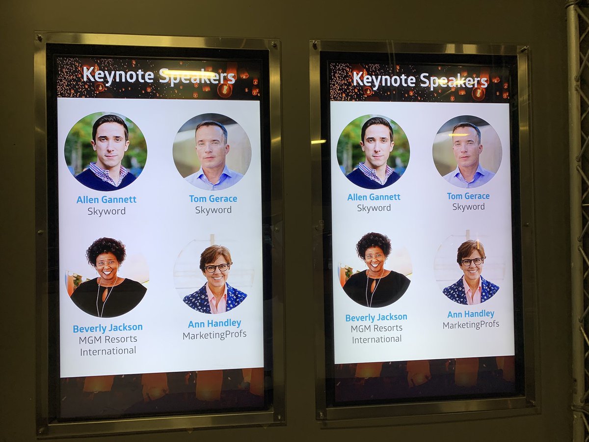 Skyword's tweet photo. Our team at #Forward19 had a blast, we hope you did too! What was your favorite part of the day? https://t.co/zu4YIr8kEg
