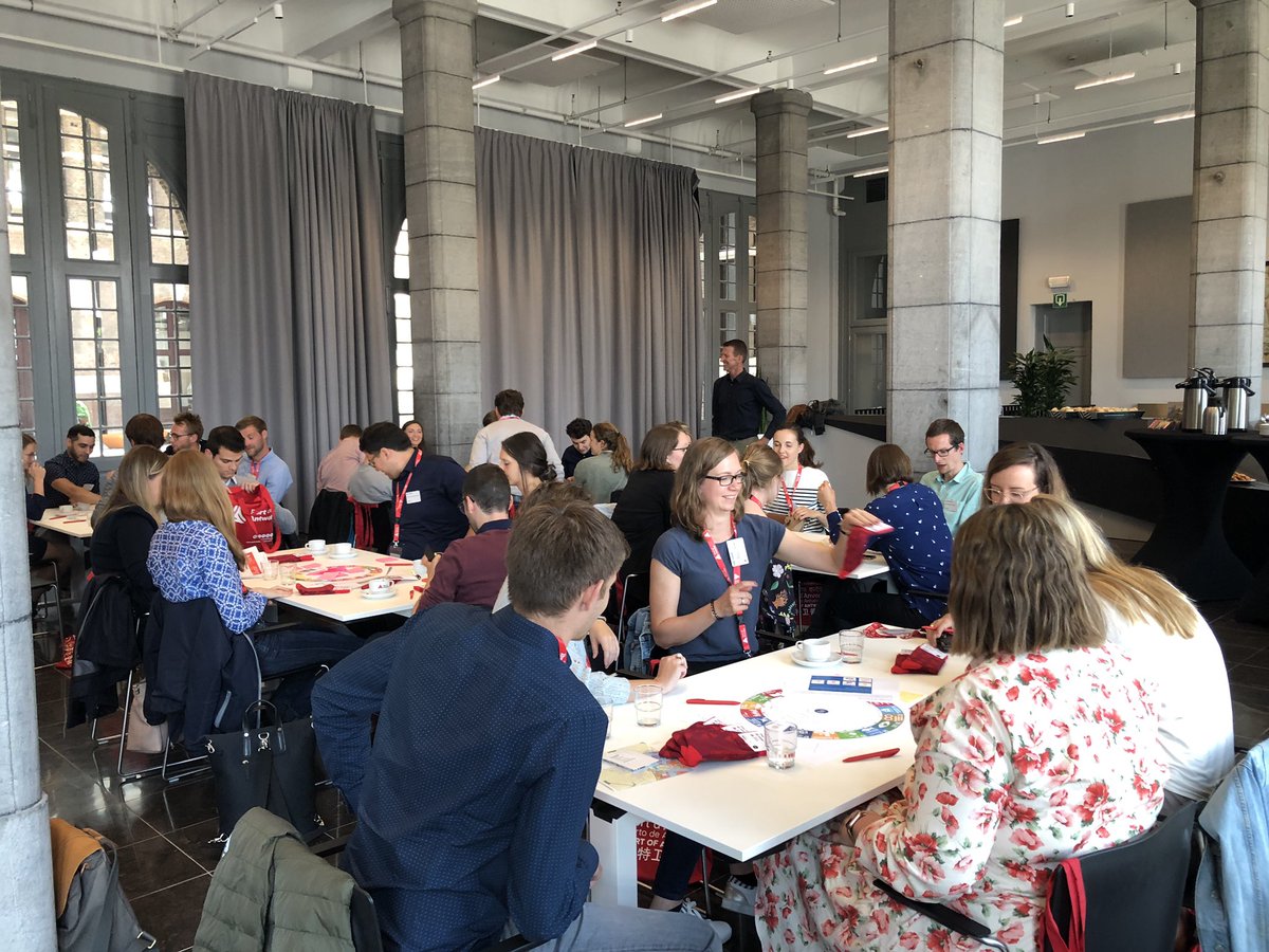 carla_cq's tweet photo. Young Potentials of @PortofAntwerp and @PortofHamburg brainstorming and learning about future proof ports and sustainable port management. Great day to get to now each other! https://t.co/VpLwHqDkkr