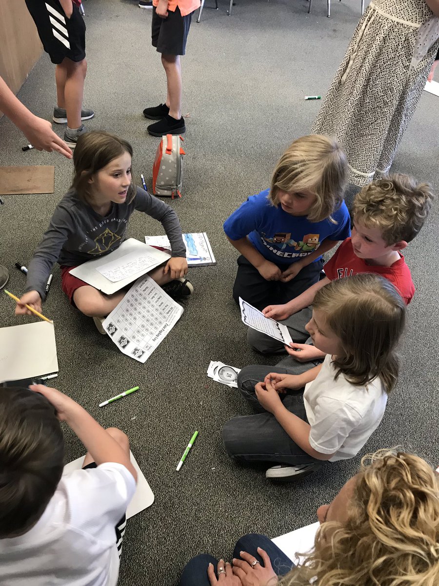 Math mania.  First graders are collaborating with third graders from Mrs Migneault’s class!!! <a href="/CoveSchoolOwls/">Cove Elementary School</a> <a href="/Principal05/">Lisa Oliver</a> <a href="/covemathcoach/">Heather Colton</a>
