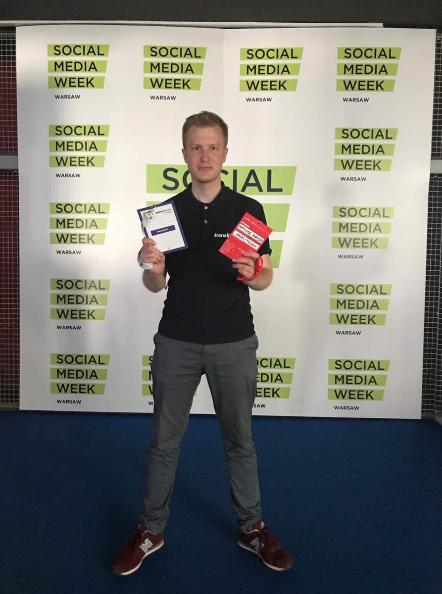 mmuryjas's tweet photo. Bardzo fajne dwa dni na #SMWWarsaw i #dssconf - dzięki wszystkim za obecność na prezentacjach 🙌 do zobaczenia na kolejnych edycjach! https://t.co/LayzVK1ice