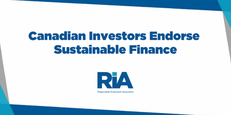 RIACanada's tweet photo. Institutional investors are endorsing #SustainableFinance and welcoming a new report released today by Canada’s Expert Panel on Sustainable Finance! Read the full announcement: https://t.co/D7ZQdcrf34 https://t.co/VSafodqcOc