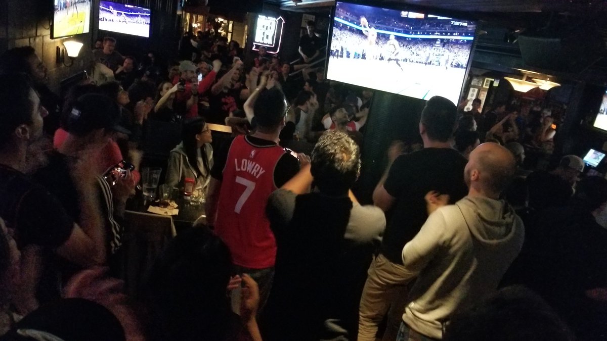 edwolb's tweet photo. Great reservation last night at The Pint with @IndexExchange to watch the Raptors win the 2019 NBA Finals! #NBAFinals #WeTheNorth #Raptors #IXeng https://t.co/SSCVk24ra8