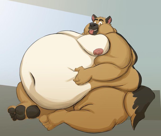 77. 2019-06-14. #furry. #superchub. #belly. #fat. 