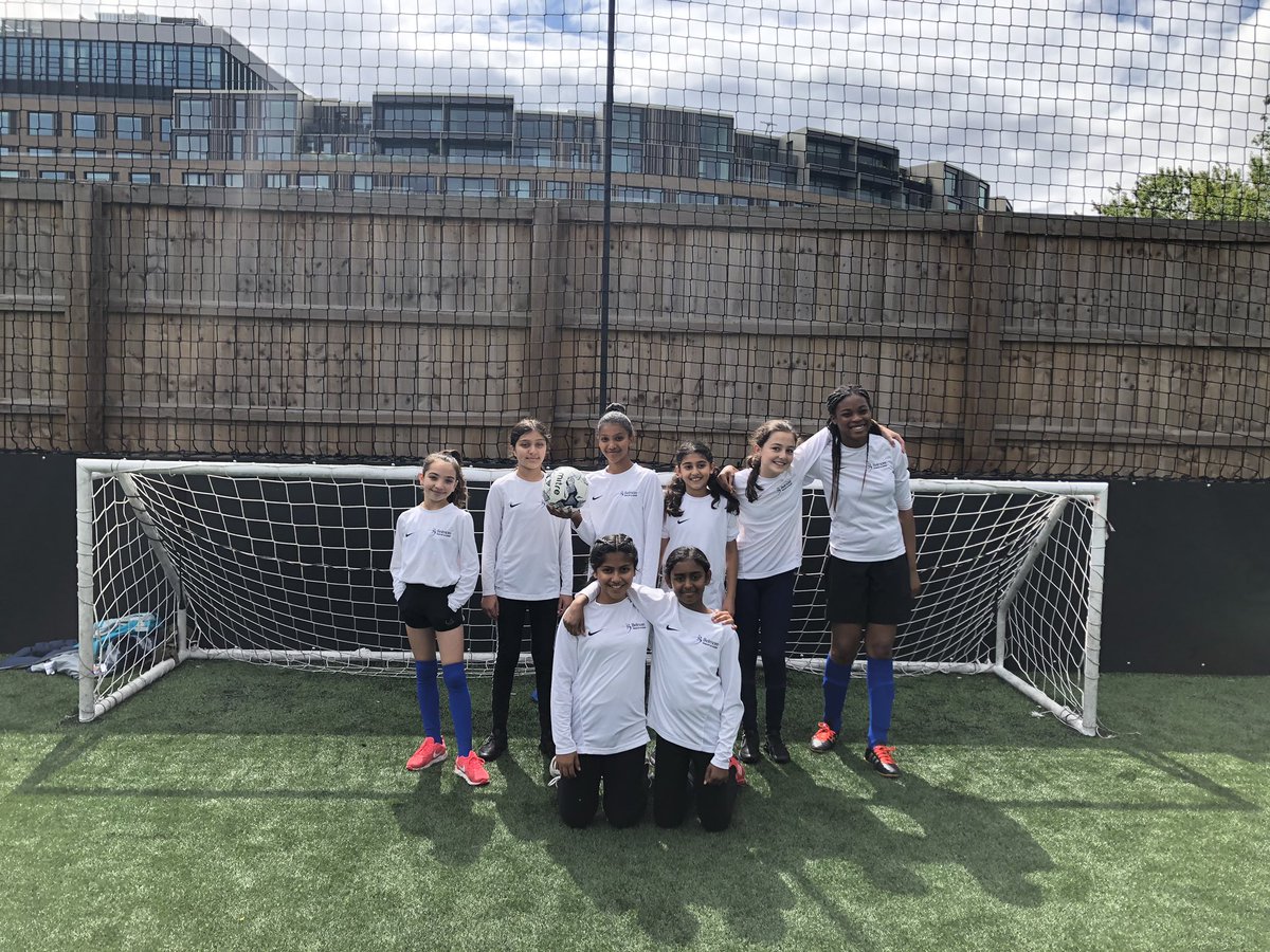 BelmoreAcademy's tweet photo. What a great day we had @PFShepBush for the QPR Schools Women’s World Cup! The girls played with great determination and team work representing England and managing to make it through to the top 8 schools. @QPRtrust @QPRPrimaryStars @Lionesses https://t.co/ym3ON3HBWC