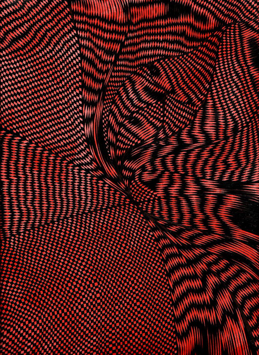 CTeofili's tweet photo. Energy Activation by Cristiano Teofili, mixed media on paper, 22x30 cm (2019)

https://t.co/XO0NWwX3Sc

#energy #activation #energyactivation #mixedmedia #ink #inchiostro #art #graphicdesign #pattern #graphic #design #madeinitaly #grafica #artwork #linework #contemporaryart #arte https://t.co/FauZ4iHPrG