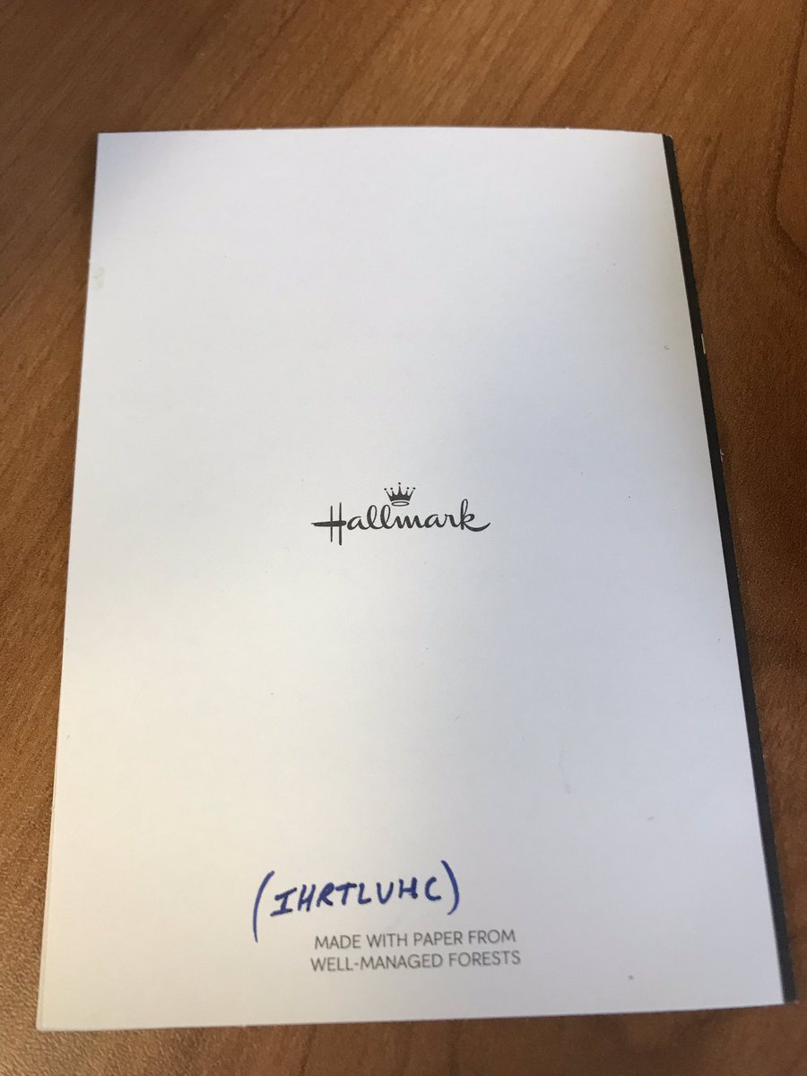 KenAnselment's tweet photo. When a @LawrenceUni grad sends you a thank you note. https://t.co/xOS6b9MxZs #IHRTLUHC https://t.co/9IkO2zk1WO