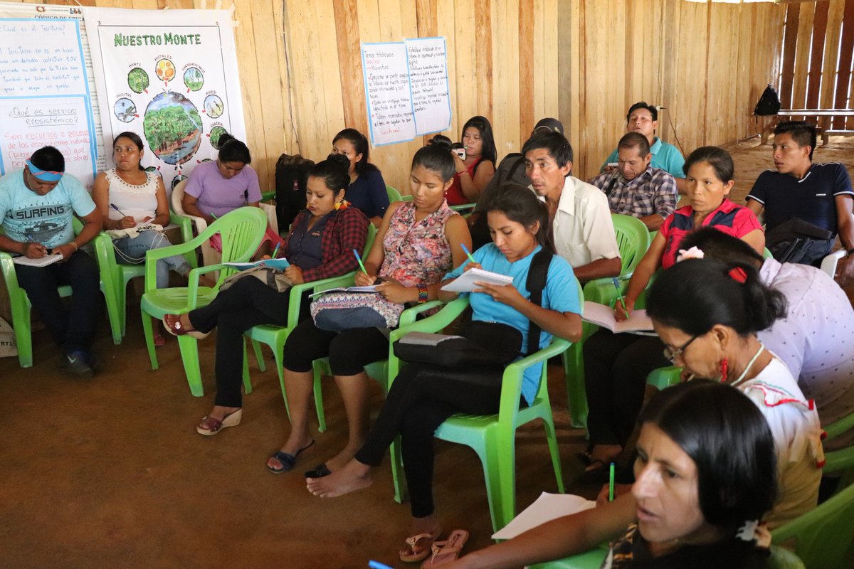 codepisam's tweet photo. El día de hoy está concluyendo el taller denominado "LA MUJER INDÍGENA EN LA GESTIÓN DEL TERRITORIO Y SUS BOSQUES" a cargo de #AIDESEP #SERVINDI #CODEPISAM en el local de la #FEPIKRESAM https://t.co/enFhGImBvz