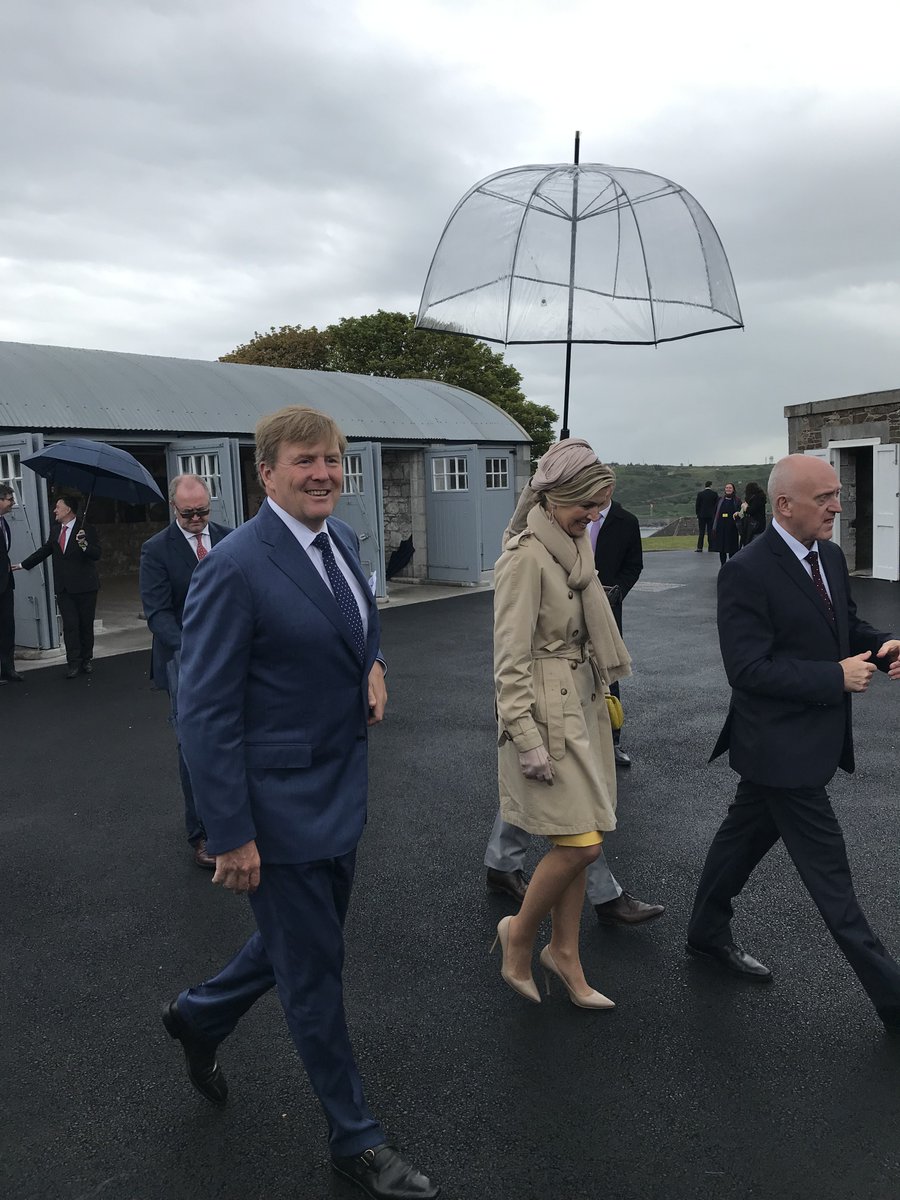 Corkcoco's tweet photo. Their Majesties King Willem-Alexander and Queen Máxima sampled some of the finest of Cork food at @CamdenFtMeagher and met the Rescue Camden team.
#NLIRL #OranjeAndGreen https://t.co/NvOQacIlzH