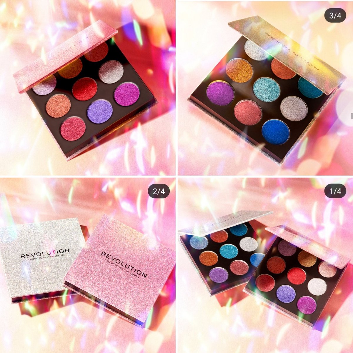 donatda's tweet image. NEW Pressed Glitter Palettes - Diva &amp;amp; Illusion 🌟#makeuprevolution #bloggerloveshare #BlogHer18 #bloggerlife #thebloggershub #BloggerLoveShare #bloggerclan #bloggerbabesRT #GRLPOWR #bblogger #EveryBlogRT #InfluencerRT #BloggingBridges #darkintobeautyRT