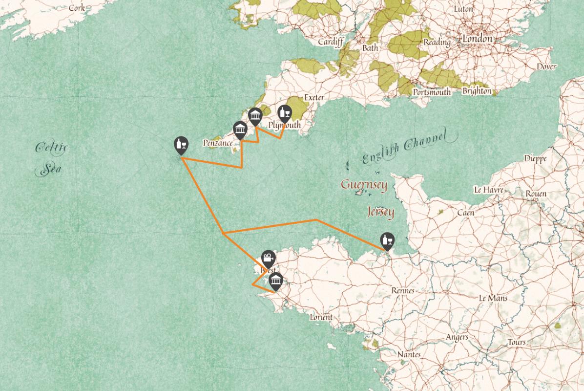 EU_MARE's tweet photo. ⛵️ sail through the centuries following historical routes across the Channel on a traditional sailboat! Discover CargoSailRoute, a touristic  product-based thematic route from Cornwall 🇬🇧to Cornouaille 🇫🇷, co-funded by #EMFF 🇪🇺 
@TOWindTransport @EU_EASME https://t.co/smO9XHOsOz