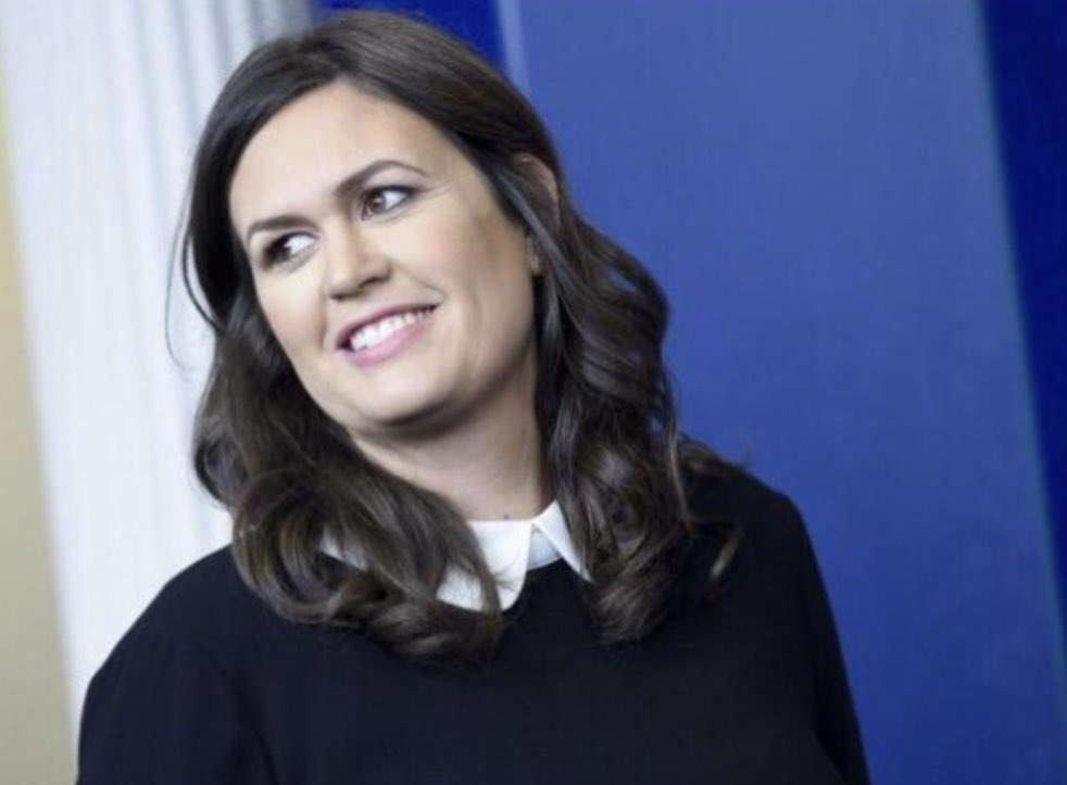 RT if you are thankful America had such a fierce, loyal, charismatic, beautiful, quick, and committed patriot like Sarah Sanders fighting next to our great President!