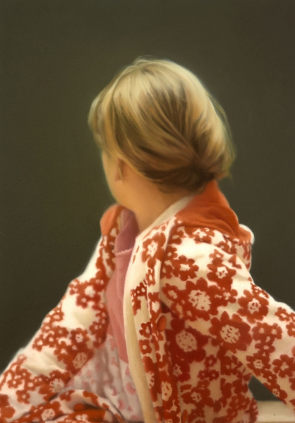 gerhard_richter's tweet photo. In diesem faszinierenden Porträt wendet Richters älteste Tochter Babette dem Betrachtenden die kalte Schulter zu. Was hat sie uns mitzuteilen, wenn sie sich wieder umdreht? "Betty" ist eines der renommiertesten Gemälde Richters. https://t.co/5ZAbcCoVAG https://t.co/PtD4wOceTY