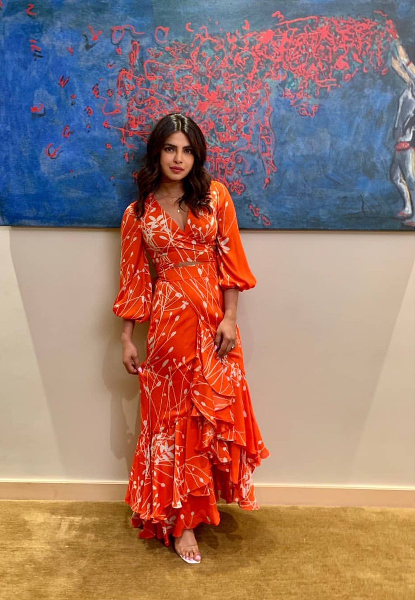 “She wore her scars as her best attire. A stunning dress made of hellfire.” <a href="/priyankachopra/">PRIYANKA</a> <a href="/TeamPriyanka/">Team Priyanka Chopra Jonas</a> 🧡