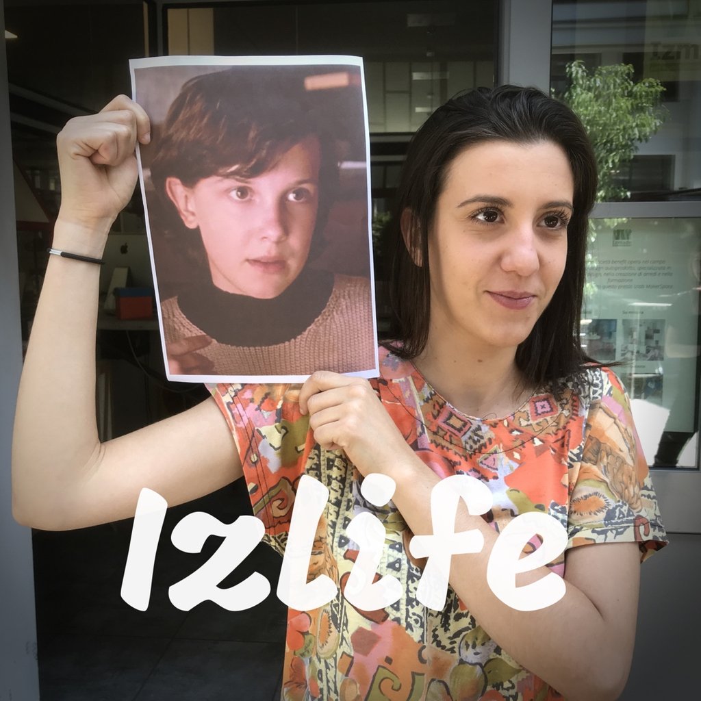 Izmade's tweet photo. uguale uguale11 ci manchiquando @elena_bosco becca le somiglianze

#strangerthing #doppelganger #internship 
#izmade #izlife https://t.co/8scwBcfiZv