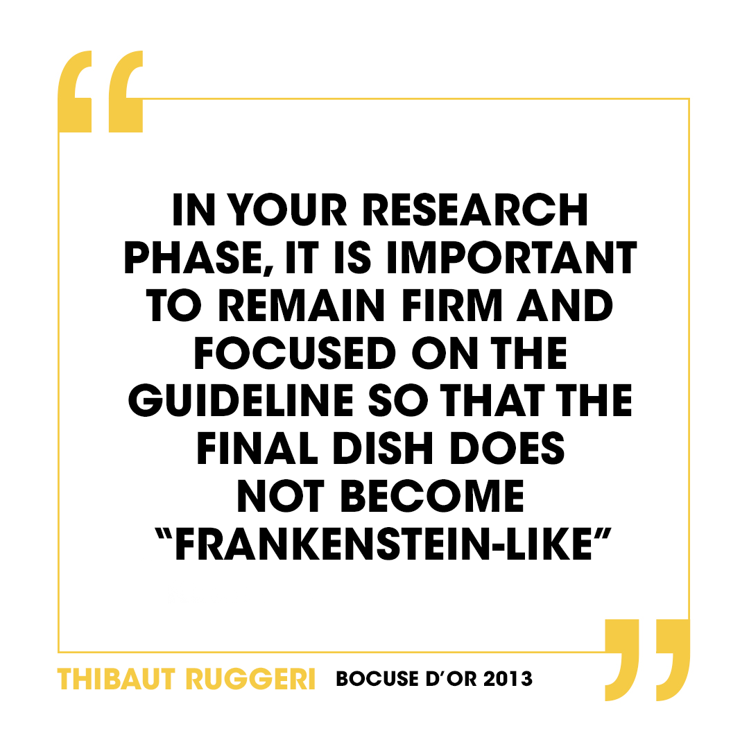 Bocusedor's tweet photo. To all the candidates of the #national selections, Thibaut Ruggeri, winner of the Bocuse d'Or 2013, gives you valuable advice! Chefs, feel free to share your advice to the next candidates by commenting this post 🤗
Good luck to all!👊🍀
#bocusedor #roadtolyon #competition https://t.co/Cnnc41rgbU