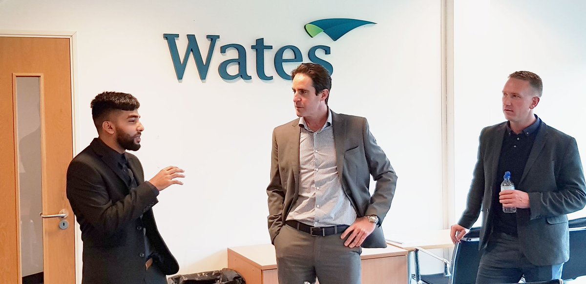GavinDavisMCIOB's tweet photo. It’s been a great week for @SalfordUni student, Foysol to join our @watesgroup #Mcrteam on a professional work placement with Principal Design Manager @NJ_Doyle We wish him all the very best with his studies and look forward to welcoming him back over the next few months. https://t.co/1vBwP5XwTc