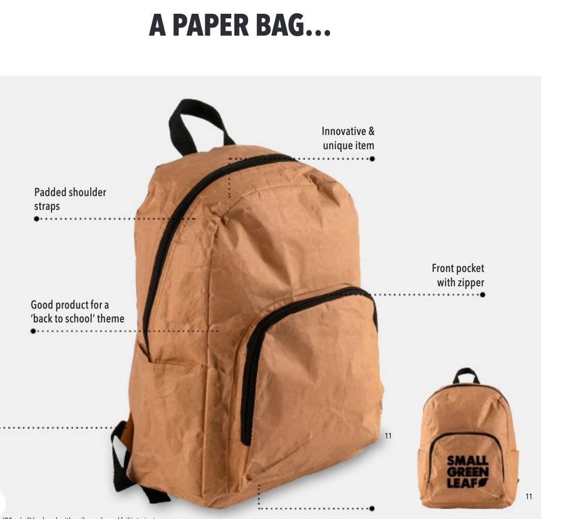 RecycledBG's tweet photo. How cool is this 'paperbag' ?! https://t.co/A9LwditdAa