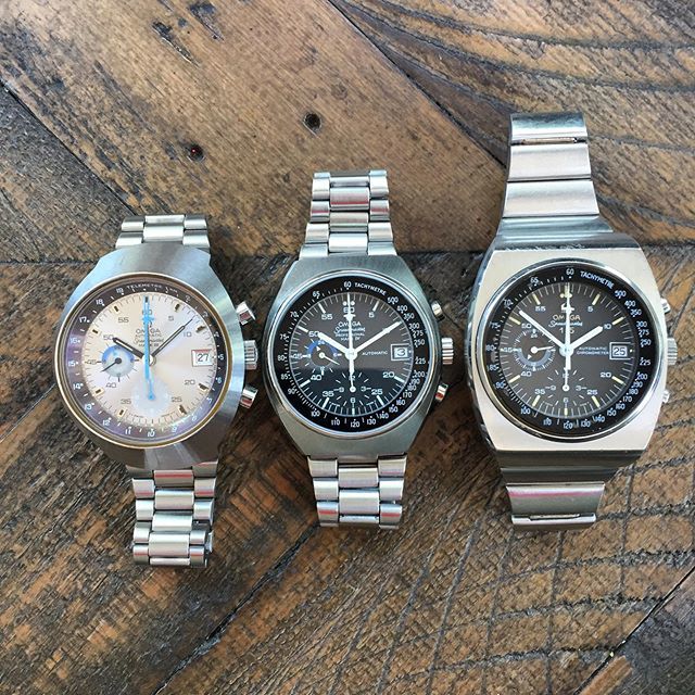 Calibre1040's tweet photo. Automatic chronographs from the 1970s 
#watchfam #watchesofinstagram  #reloj #montres #uhr #calibre1040 #omega #omegawatches #speedmaster #vintageomega #speedmasterprofessional #vintagespeedmaster  #speedmastermarkiii #speedmastermarkiv #176002 #176009 #… https://t.co/uaXPjJ5fQD https://t.co/JoDTJhdM1G
