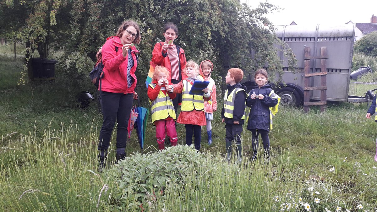 Year 1 have had a wonderful morning up at Bramble Farm despite the rain. Such a wonderful array of #plants to discover, smell and taste! Thank you for having us! @SustLearning <a href="/OutdoorClassUKI/">Outdoor Classroom Day UK & Ireland</a> <a href="/HughFearnleyW/">Hugh Fearnley-W</a>